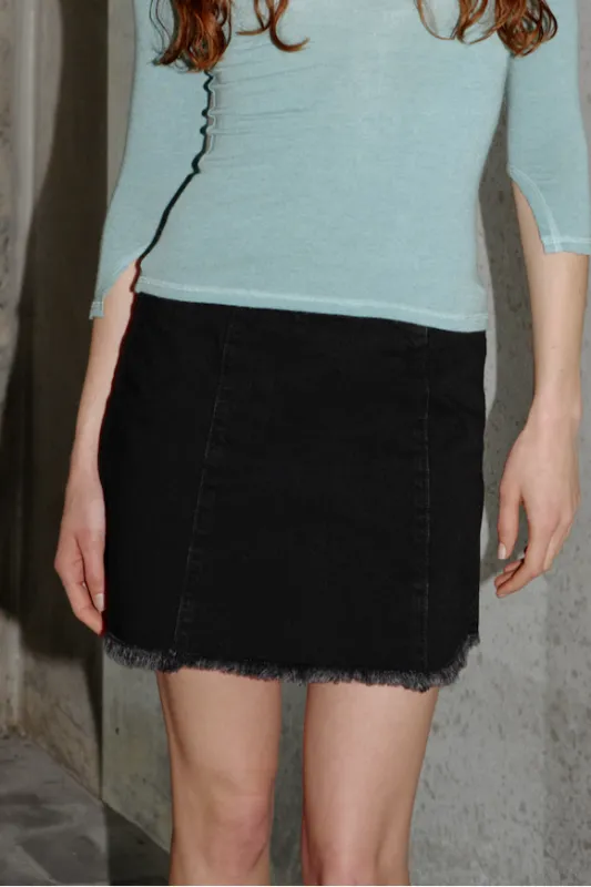 View Mini Skirt - Black sold by Social Studies Shop