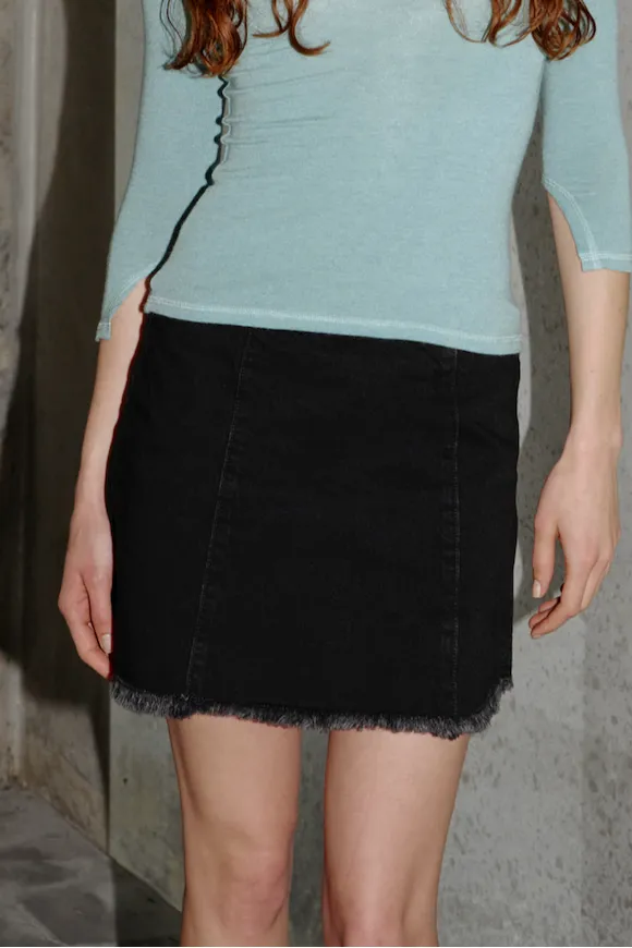 View Mini Skirt - Black sold by Social Studies Shop