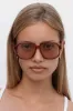 Delphine Sunglasses - Chestnut sold by Social Studies Shop