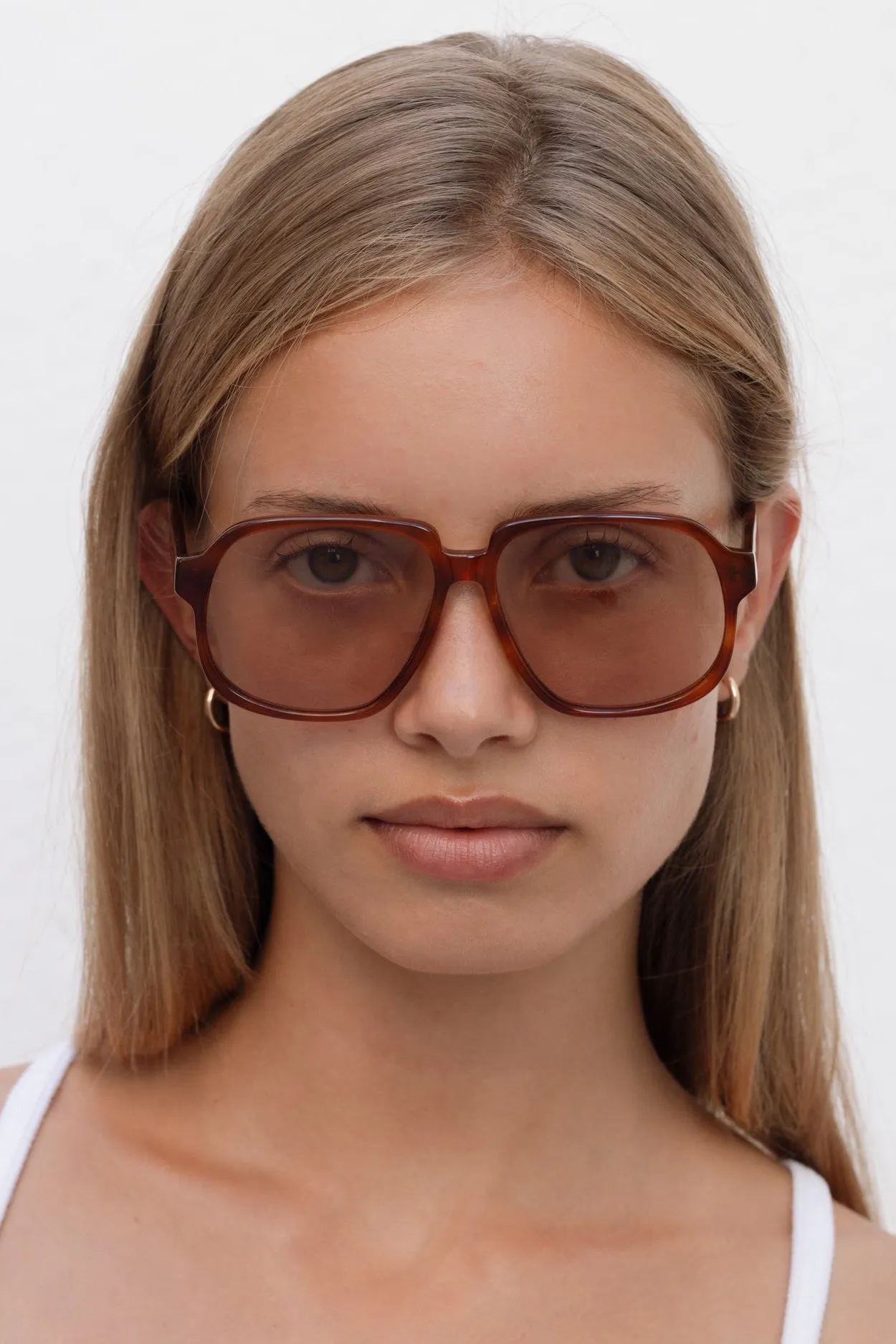 Delphine Sunglasses - Chestnut sold by Social Studies Shop product image thumbnail 3