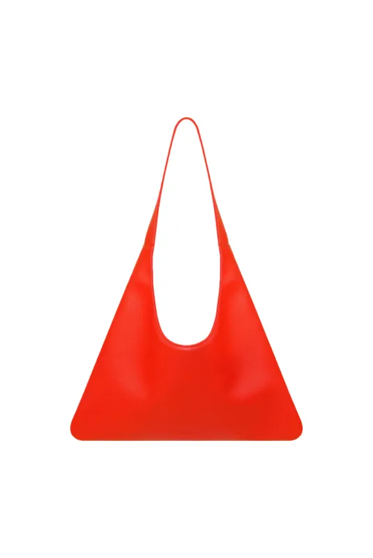 Agave Triangular Tote - Tomato Red sold by Social Studies Shop