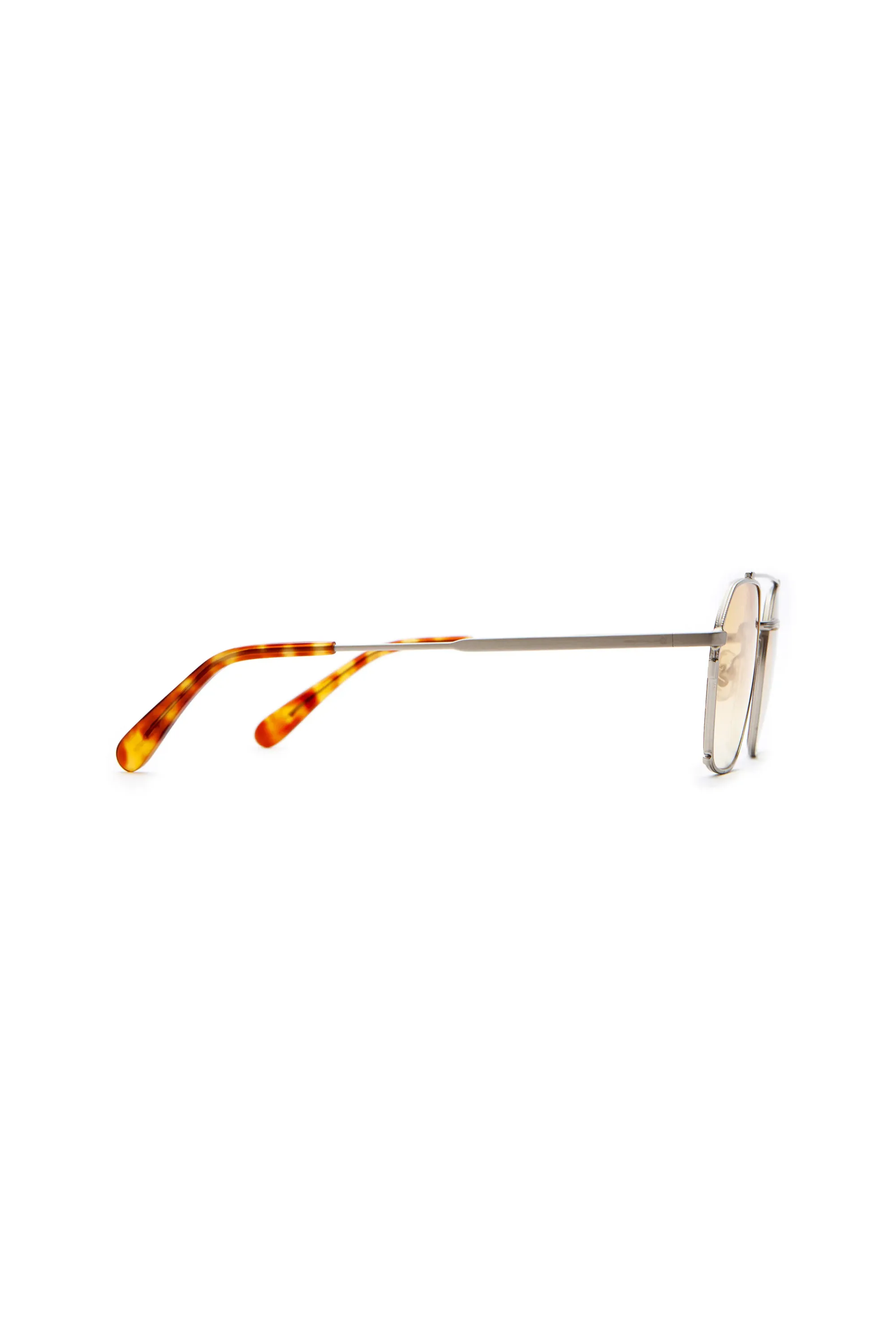 The Jazz Safari - Brushed Silver Frame & Honey Gradient Lens sold by Social Studies Shop product image thumbnail 3