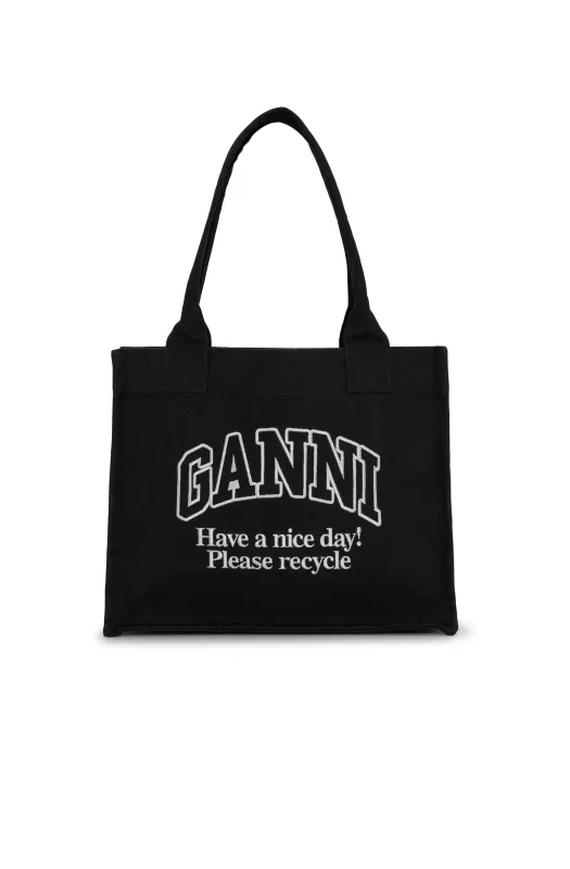 Large Easy Shopper Contrasted Logo - Phantom sold by Social Studies Shop