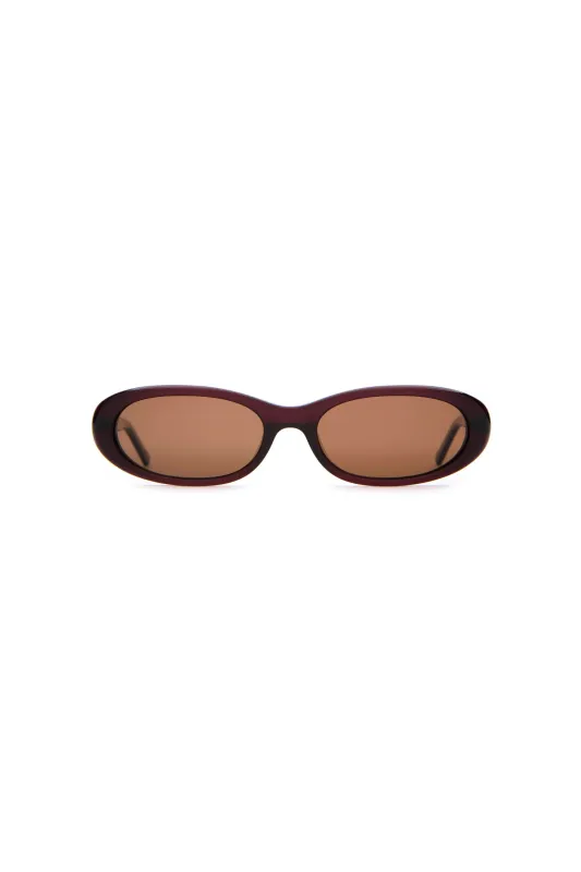 The Luv Buzz - Midnight Plum Frame & Polarized Desert Lens sold by Social Studies Shop