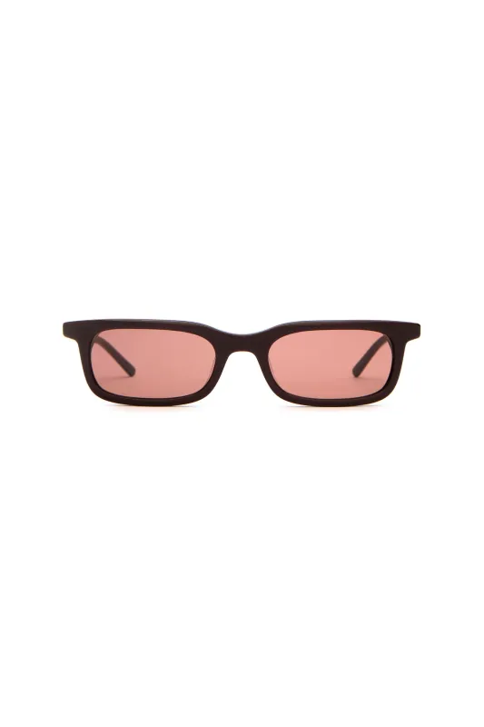 The Idle Daze - Mahogany Frame & Mauve Lens sold by Social Studies Shop