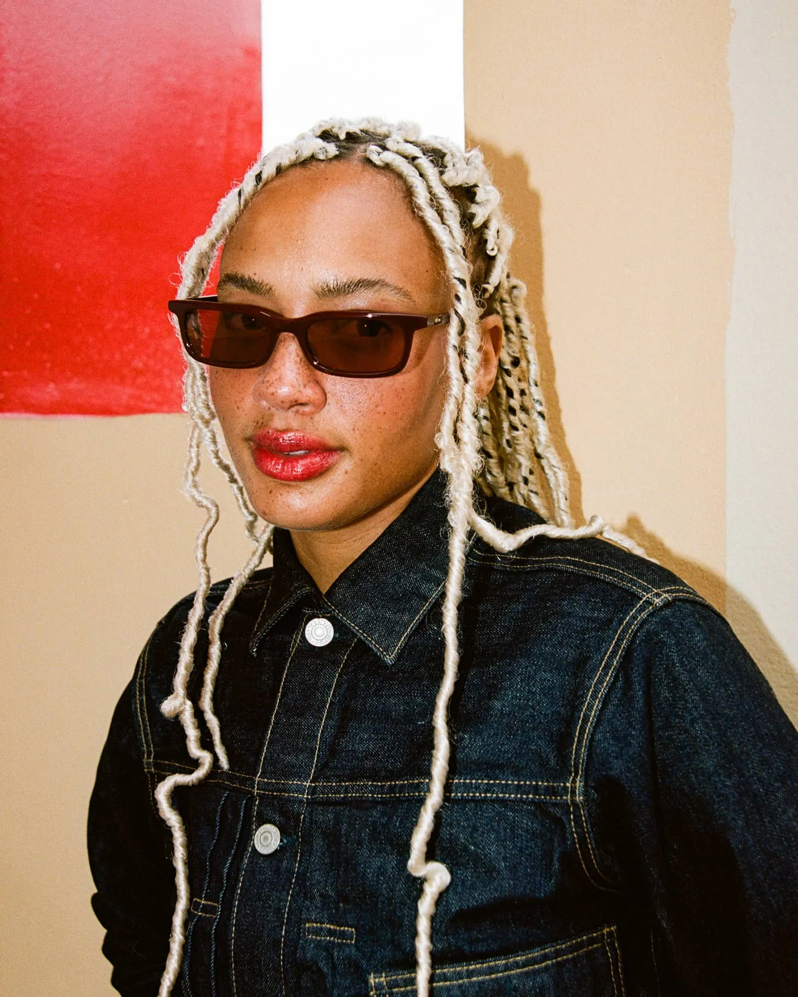 The Idle Daze - Mahogany Frame & Mauve Lens sold by Social Studies Shop product image thumbnail 4