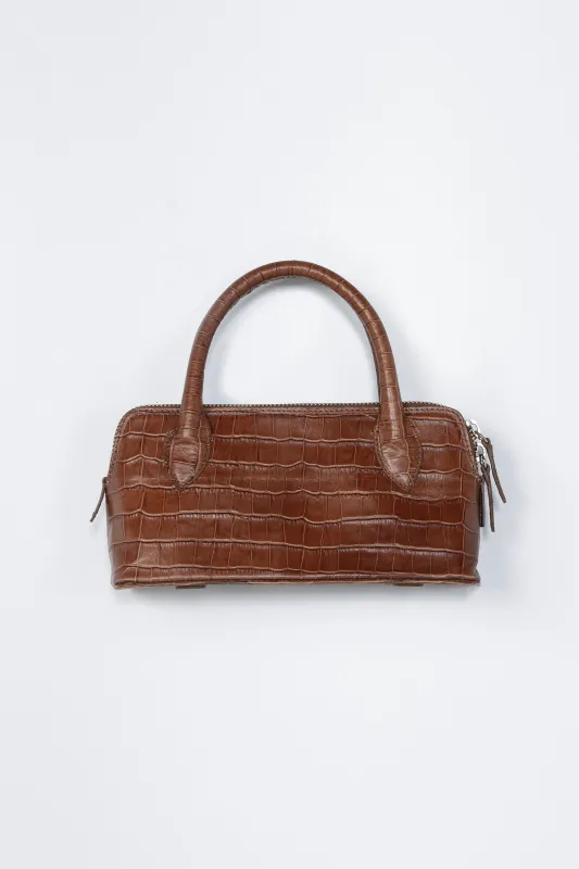Mini Bag Crocodile - Caramel sold by Social Studies Shop