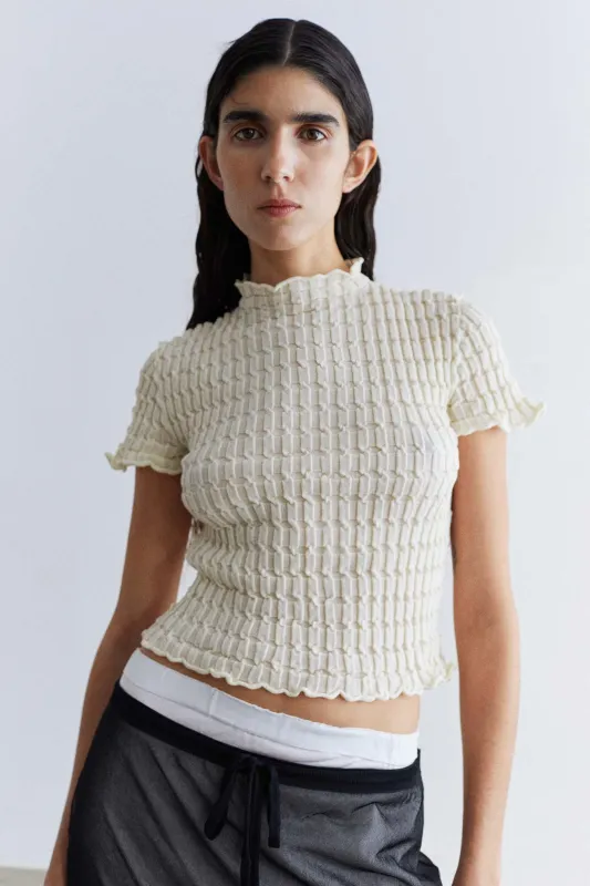 Chowa Top - Chalk sold by Social Studies Shop