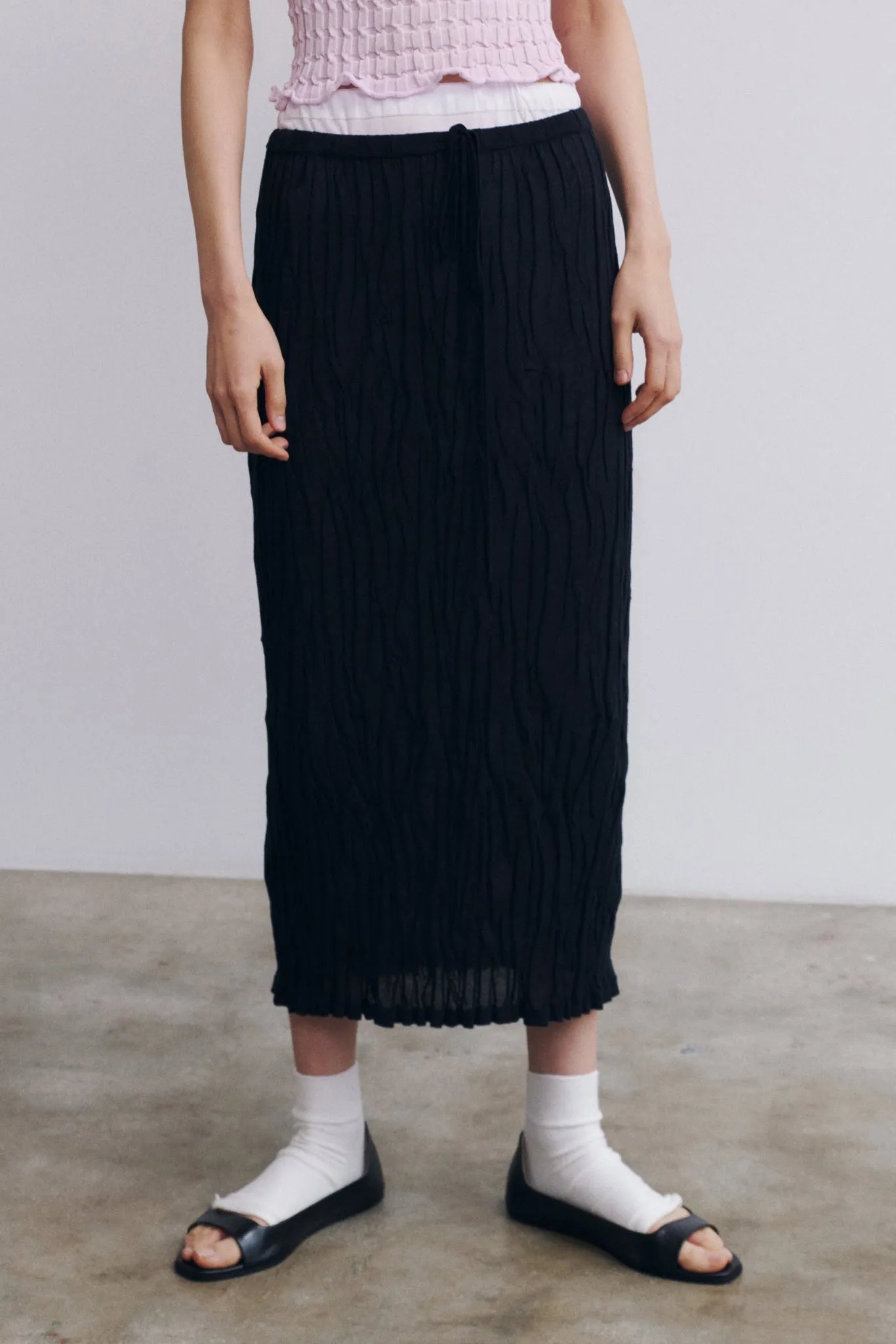 Luce Skirt - Black sold by Social Studies Shop