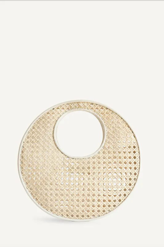 Anouk Bag - Cream Rattan sold by Social Studies Shop
