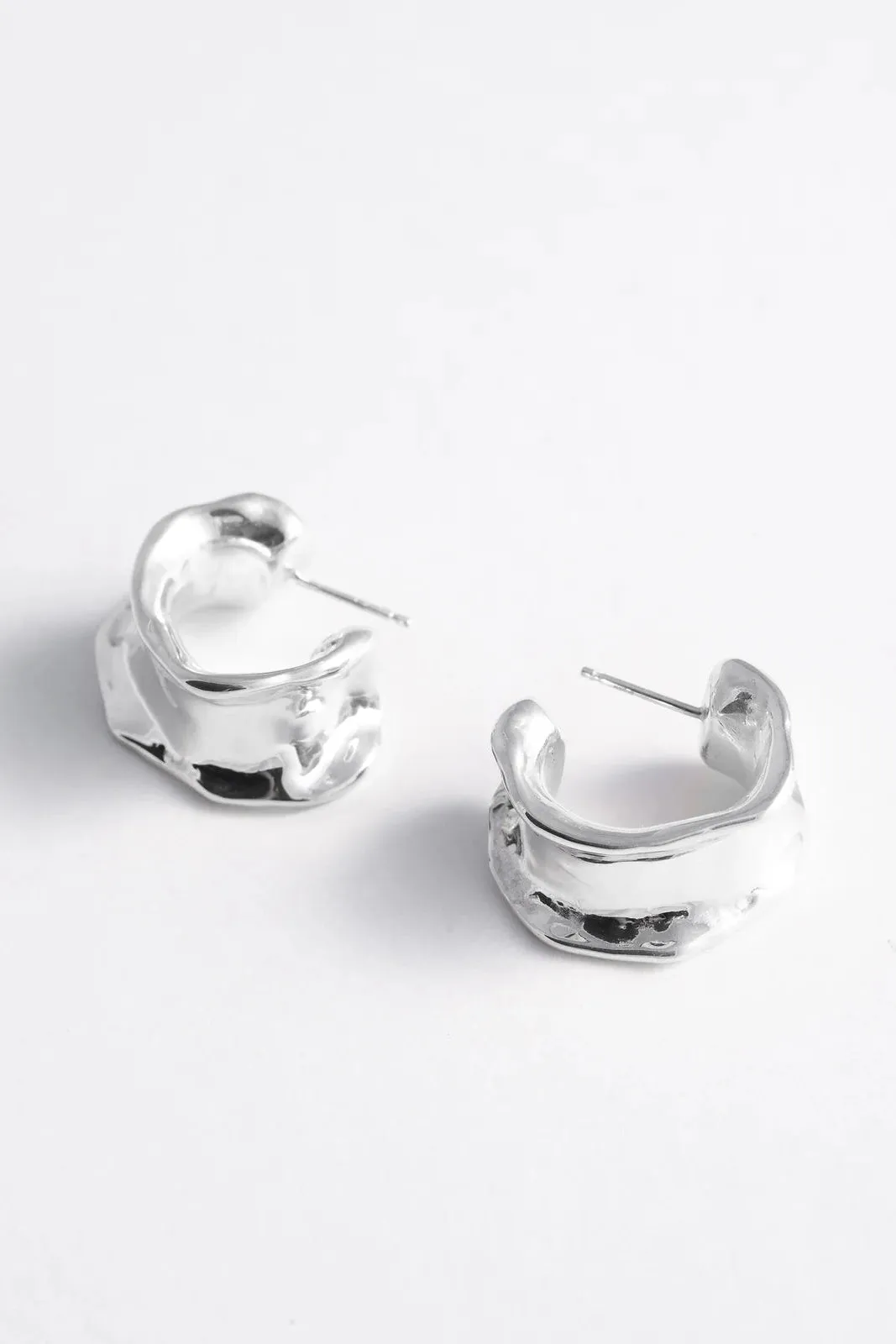 Calamari Hoops - Sterling Silver sold by Social Studies Shop product image thumbnail 4