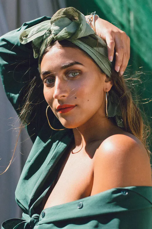 Vero Hoops Large - Bronze sold by Social Studies Shop