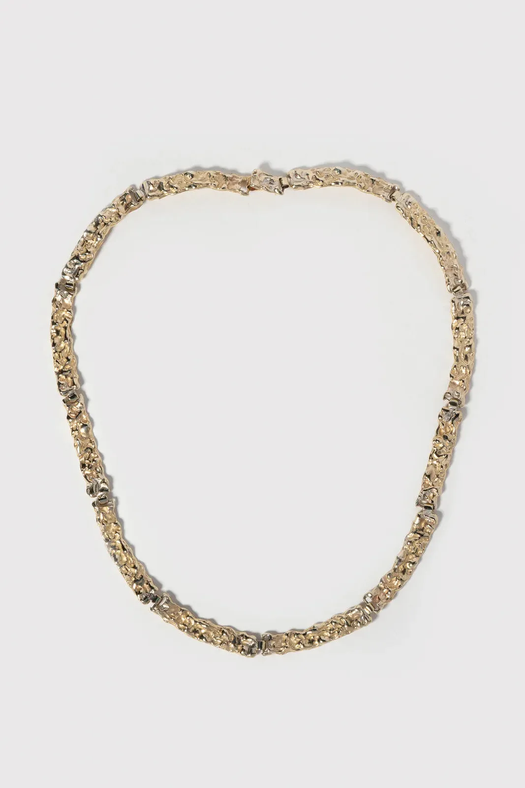Bruto Necklace Collar - 14K Gold Plated Bronze sold by Social Studies Shop product image thumbnail 2