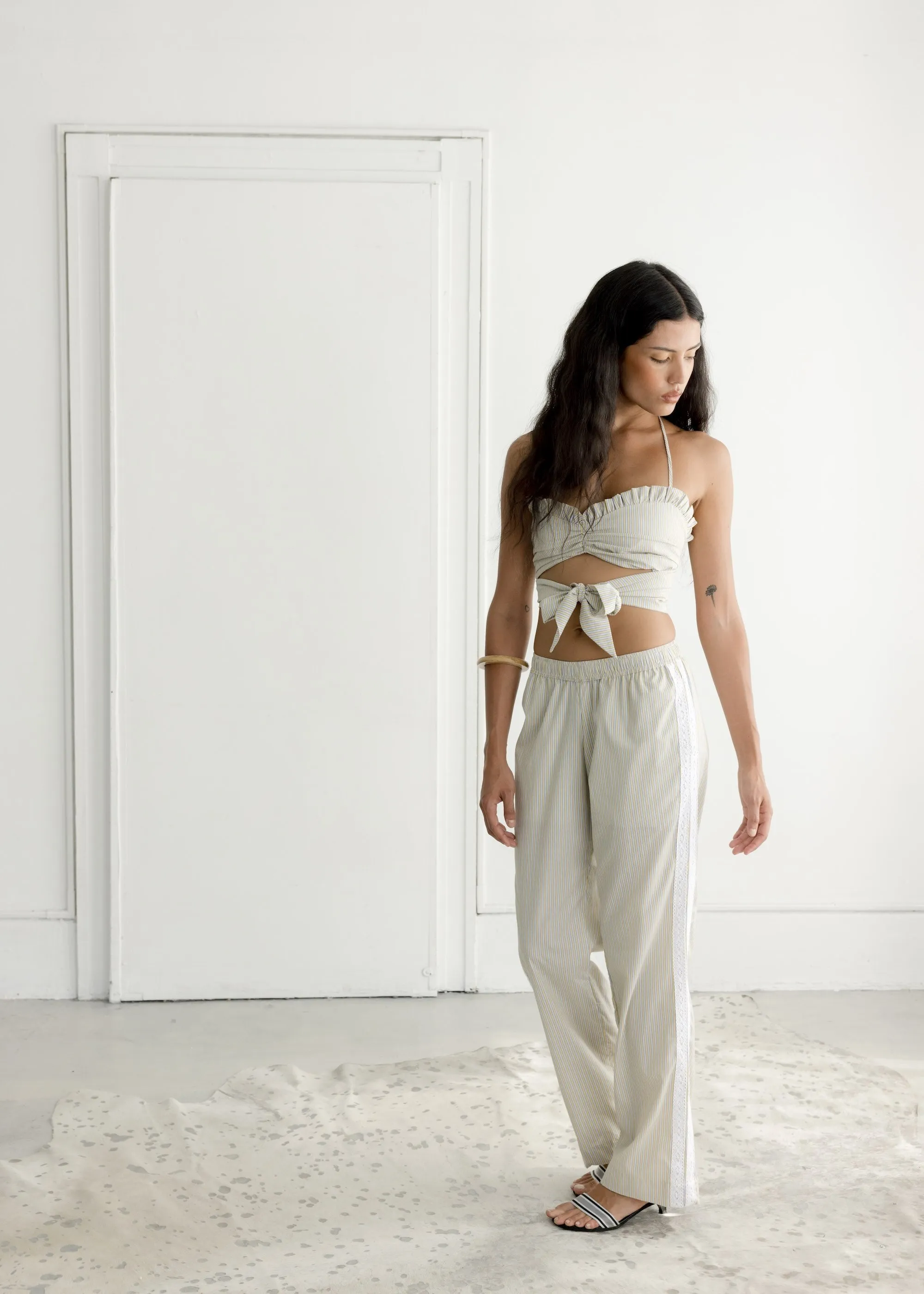 Cha Cha Bra - Marigold Stripe sold by Social Studies Shop product image thumbnail 2