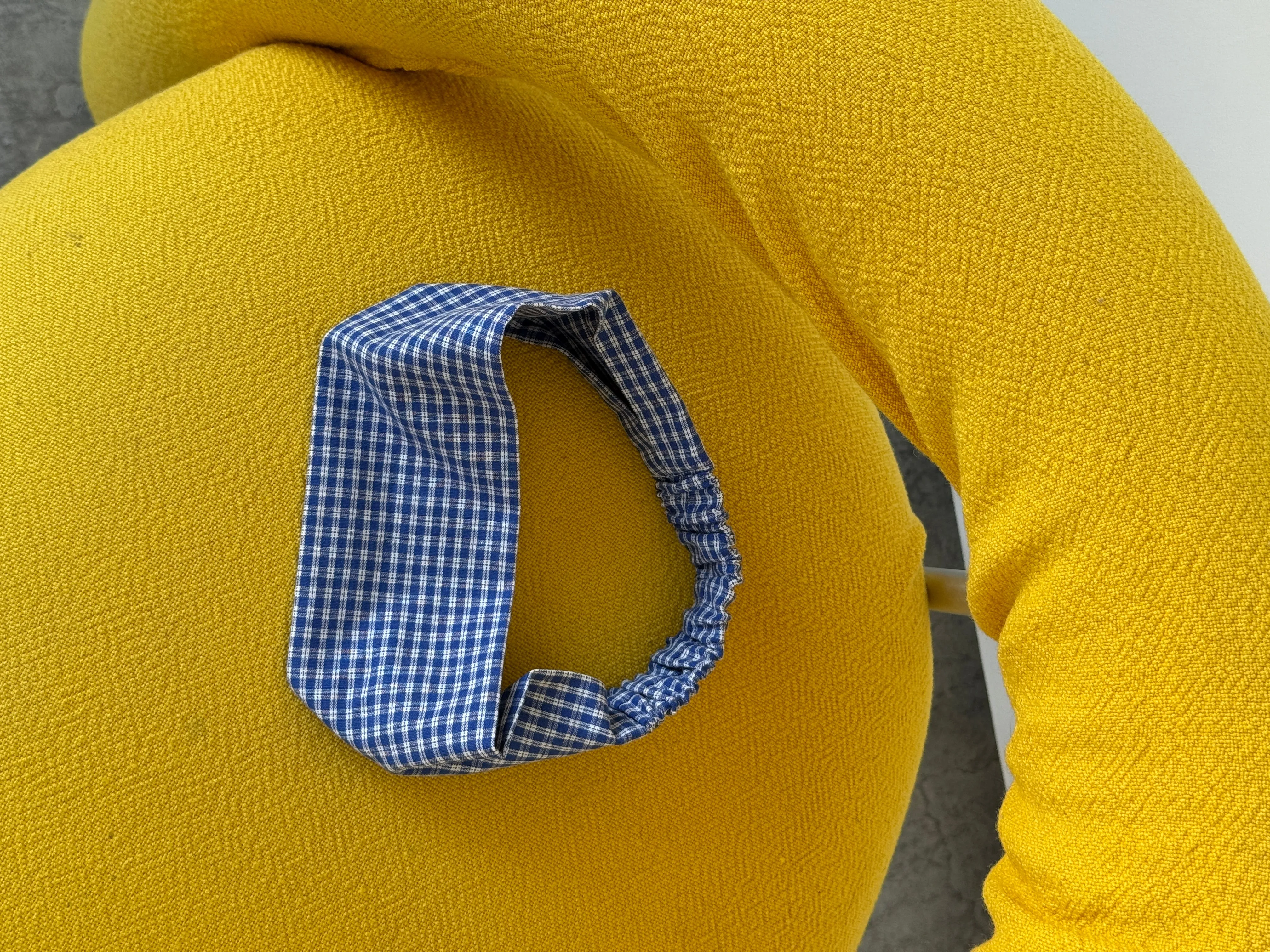 Riviera Headband - Ocean Gingham sold by Social Studies Shop product image thumbnail 3