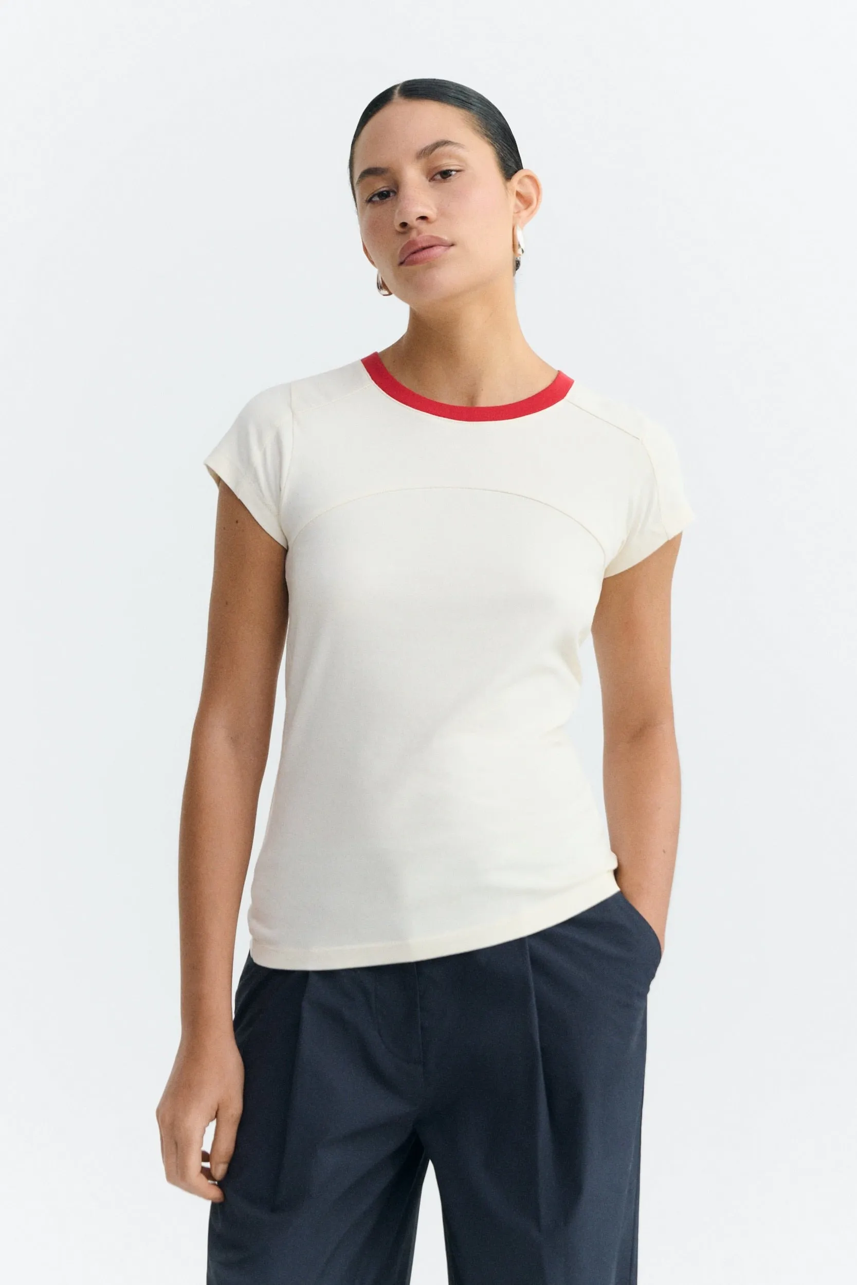 Pannacota Selma Tee - Red sold by Social Studies Shop