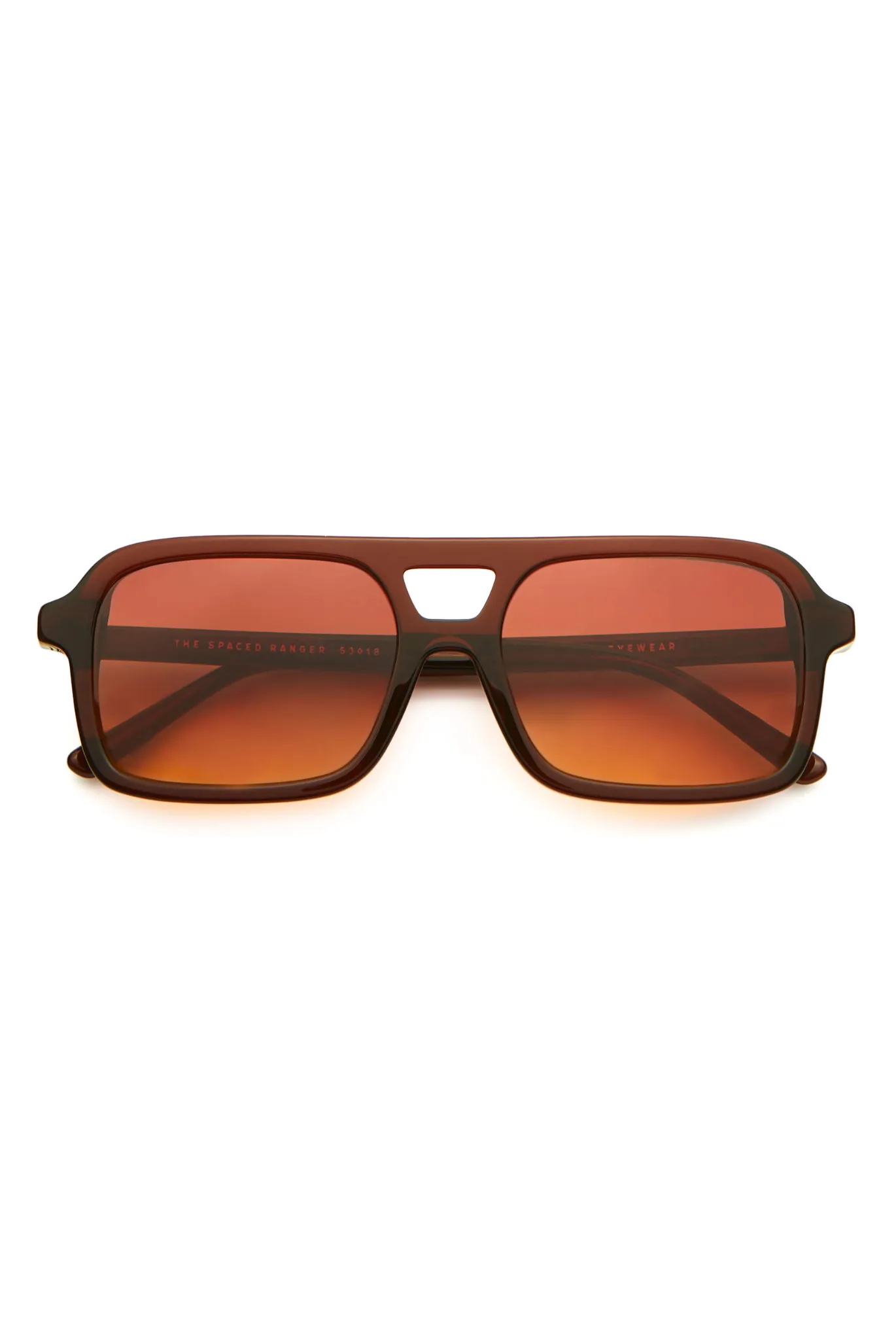 The Spaced Ranger - Crystal Cola Frame & Rosewood Sunset Lens sold by Social Studies Shop product image thumbnail 2