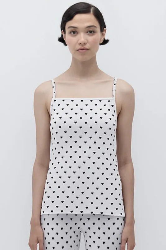 Ripe Top - Heart Polka Dot made by Rita Row