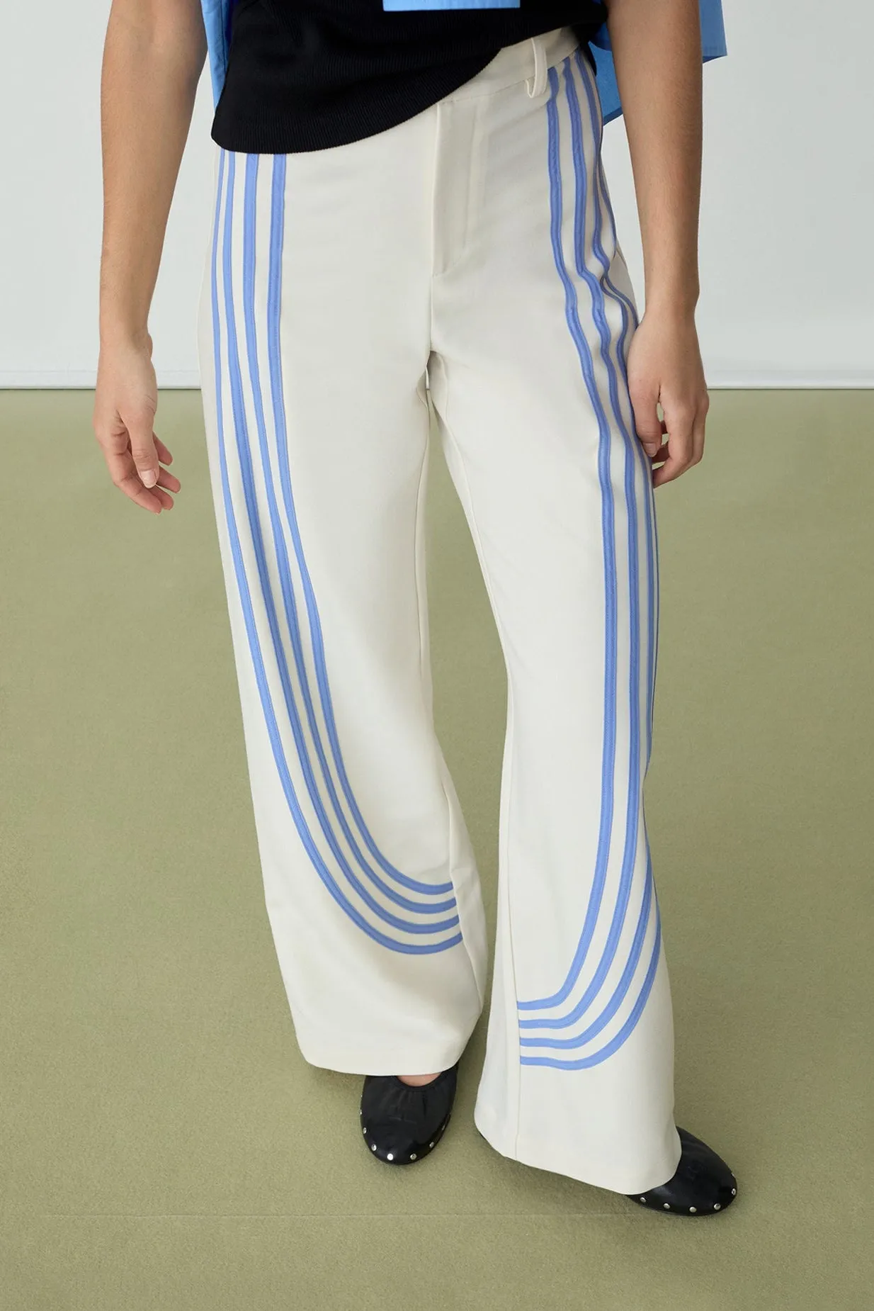 Zion Pants - Ecru sold by Social Studies Shop product image thumbnail 2