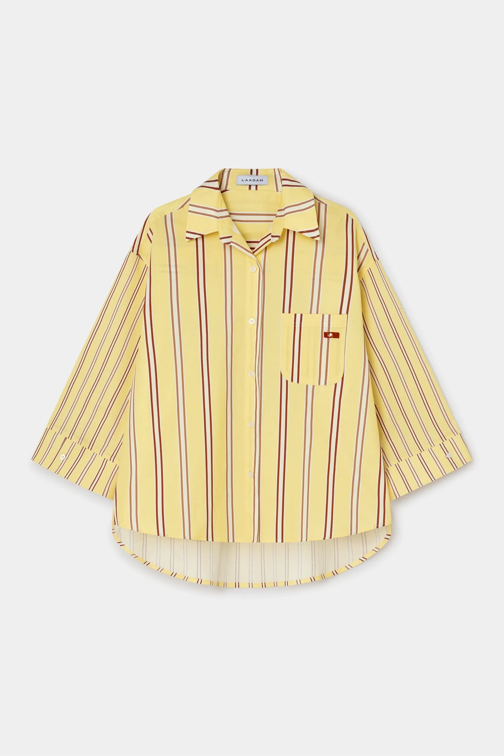 Caos Striped Shirt - Butter sold by Social Studies Shop