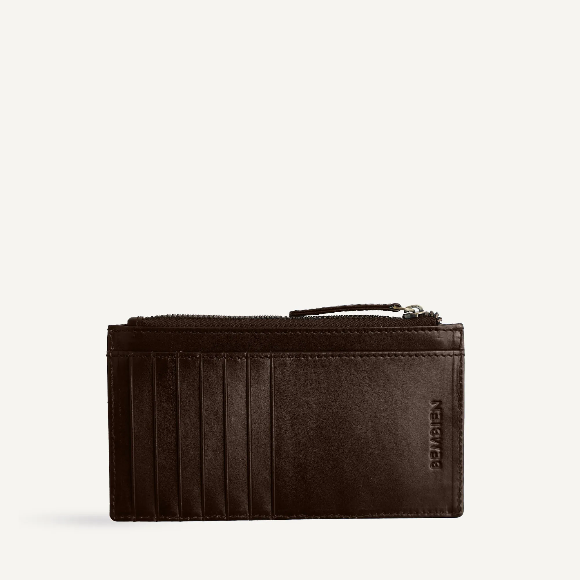 Odin Card Case - Brown & Cream Check sold by Social Studies Shop product image thumbnail 2