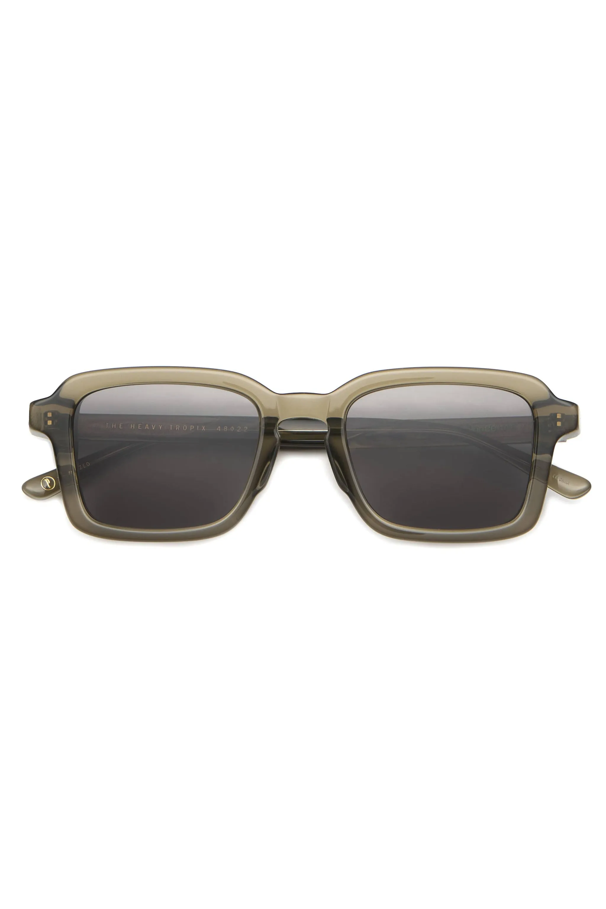 The Heavy Tropix - Crystal Earth Frame & Polarized Smoke Lens sold by Social Studies Shop product image thumbnail 3