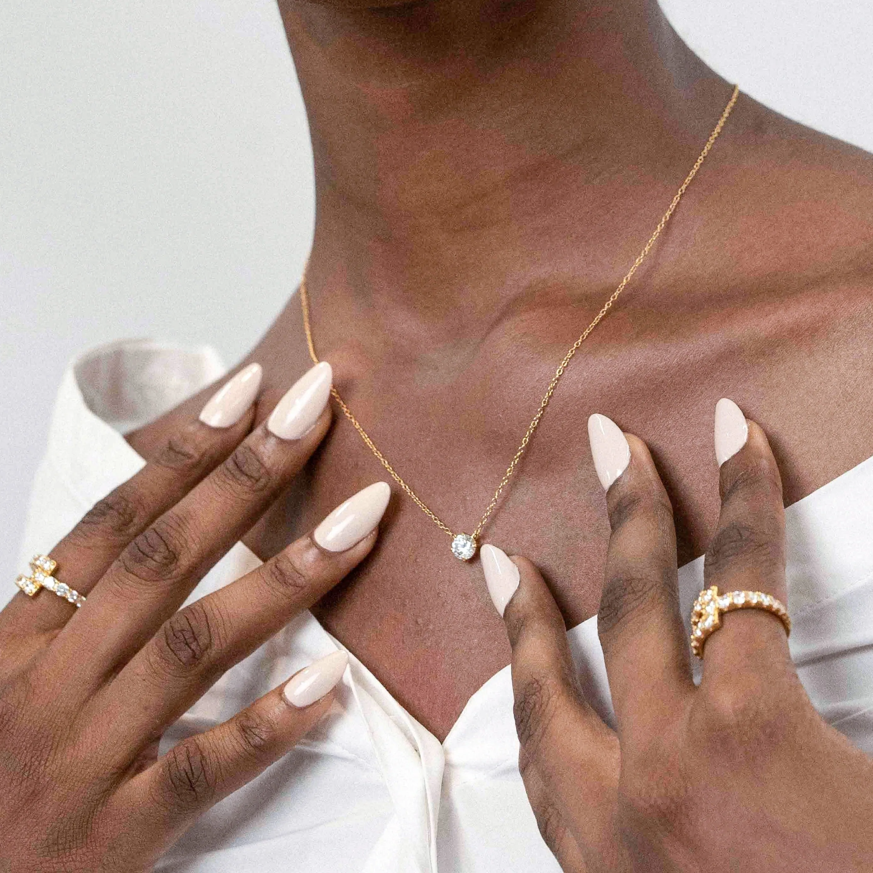 Dawn Stone Necklace sold by Folklore Shop product image thumbnail 4