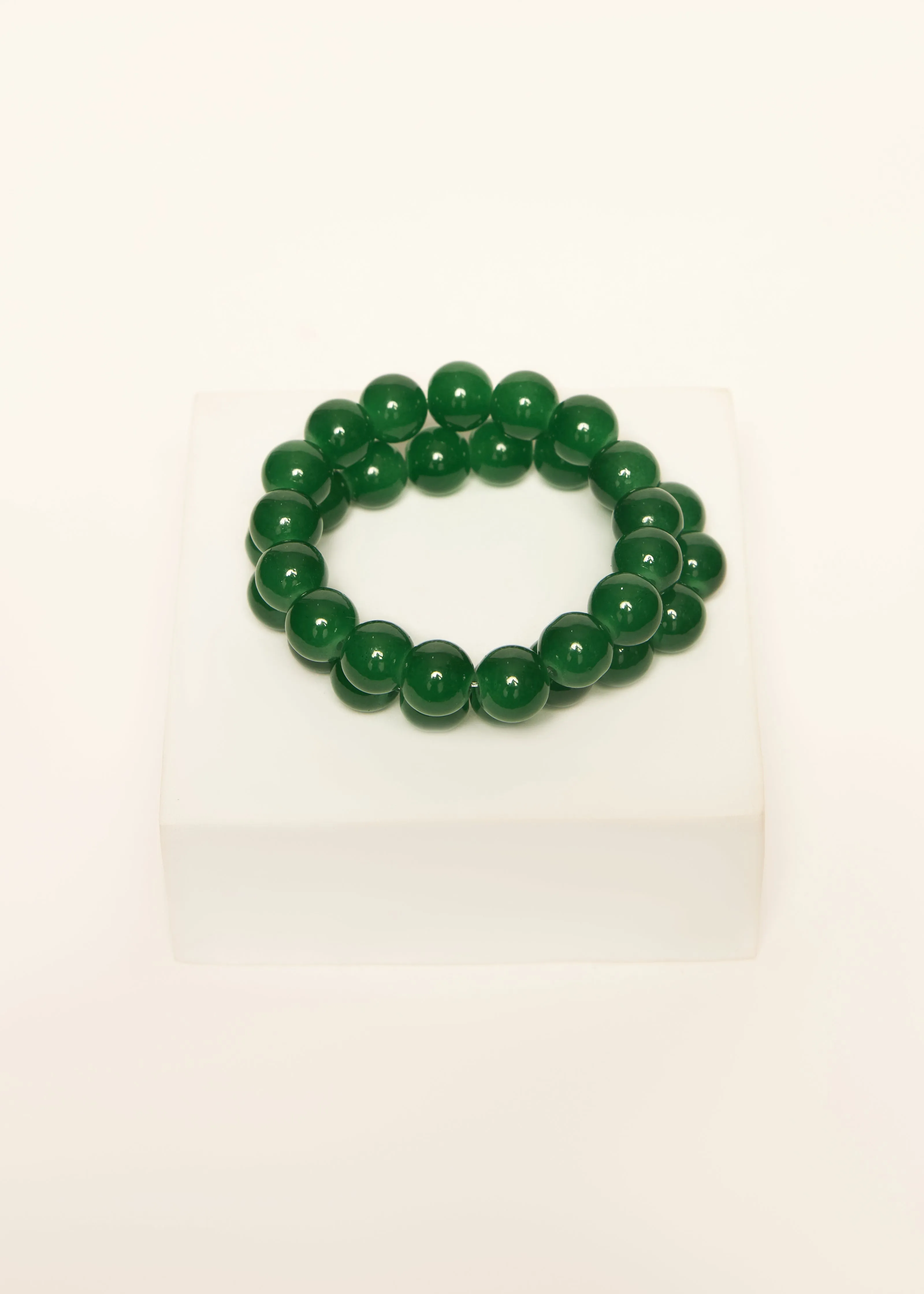 Deep Jade Bracelet sold by Folklore Shop