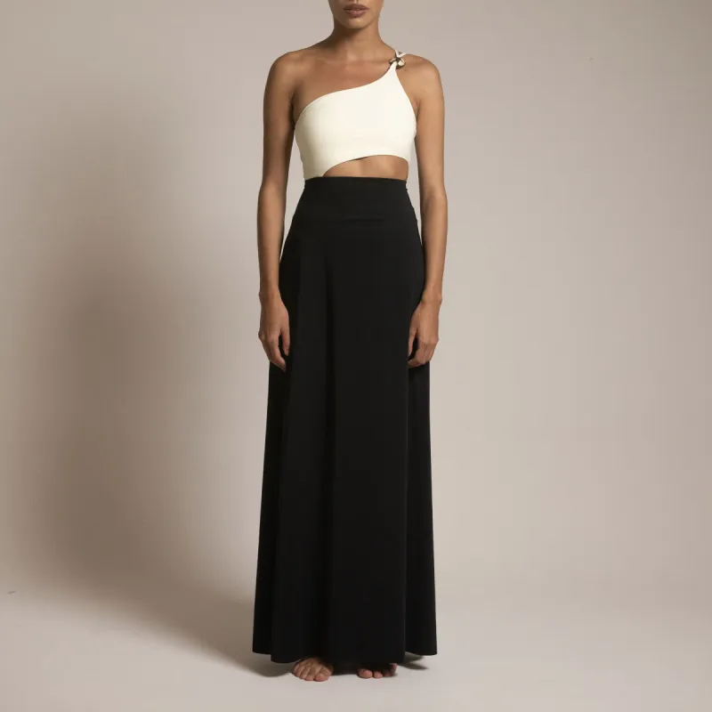 SK103  JUANA SKIRT BLACK sold by Folklore Shop