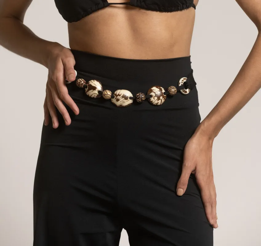 A408 ROCIO BELT BLACK sold by Folklore Shop