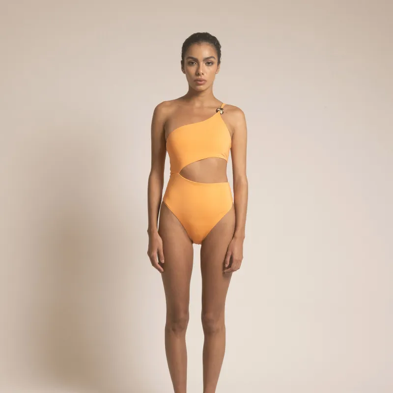 O320 ALEXANDRA ONE PIECE APRICOT sold by Folklore Shop