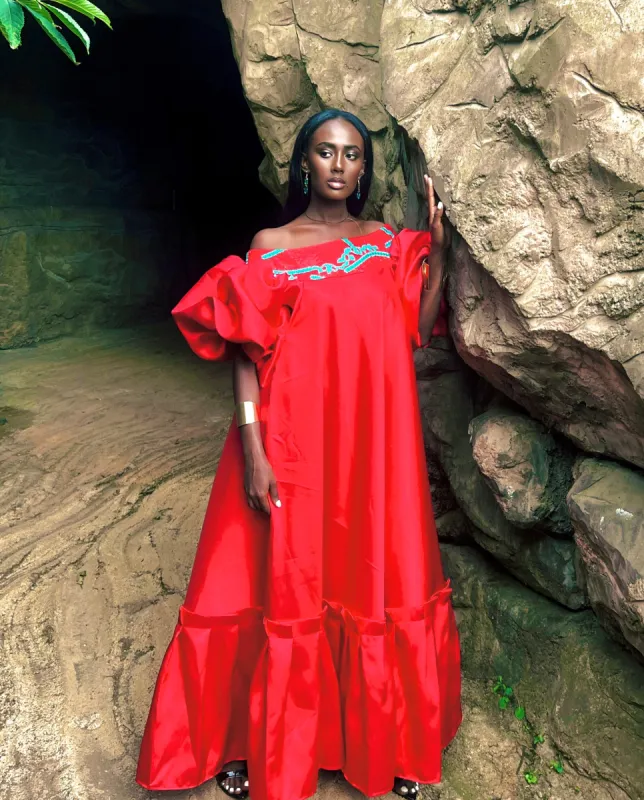 Kaba Couture Dress made by Folklore Shop