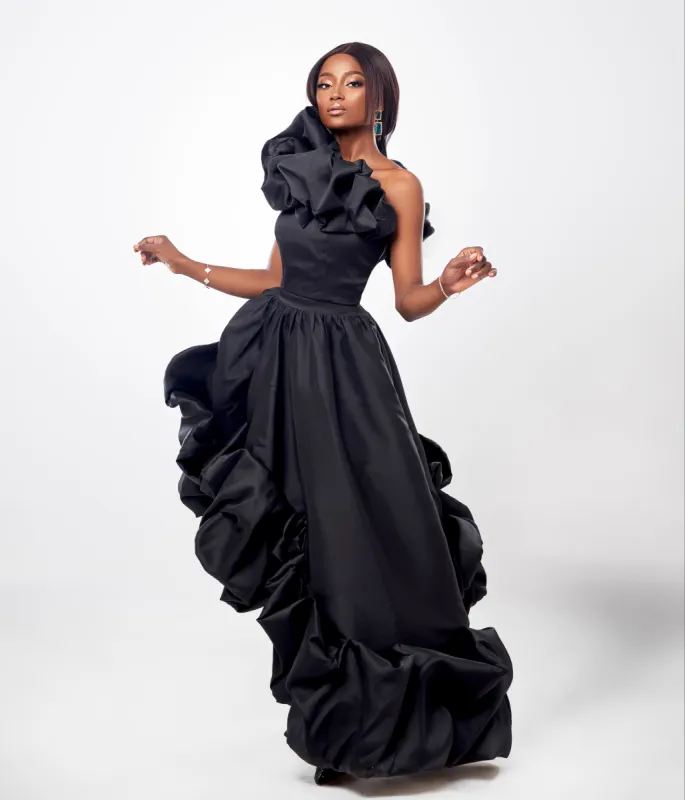 Ms Ruffle Galore Top sold by Folklore Shop