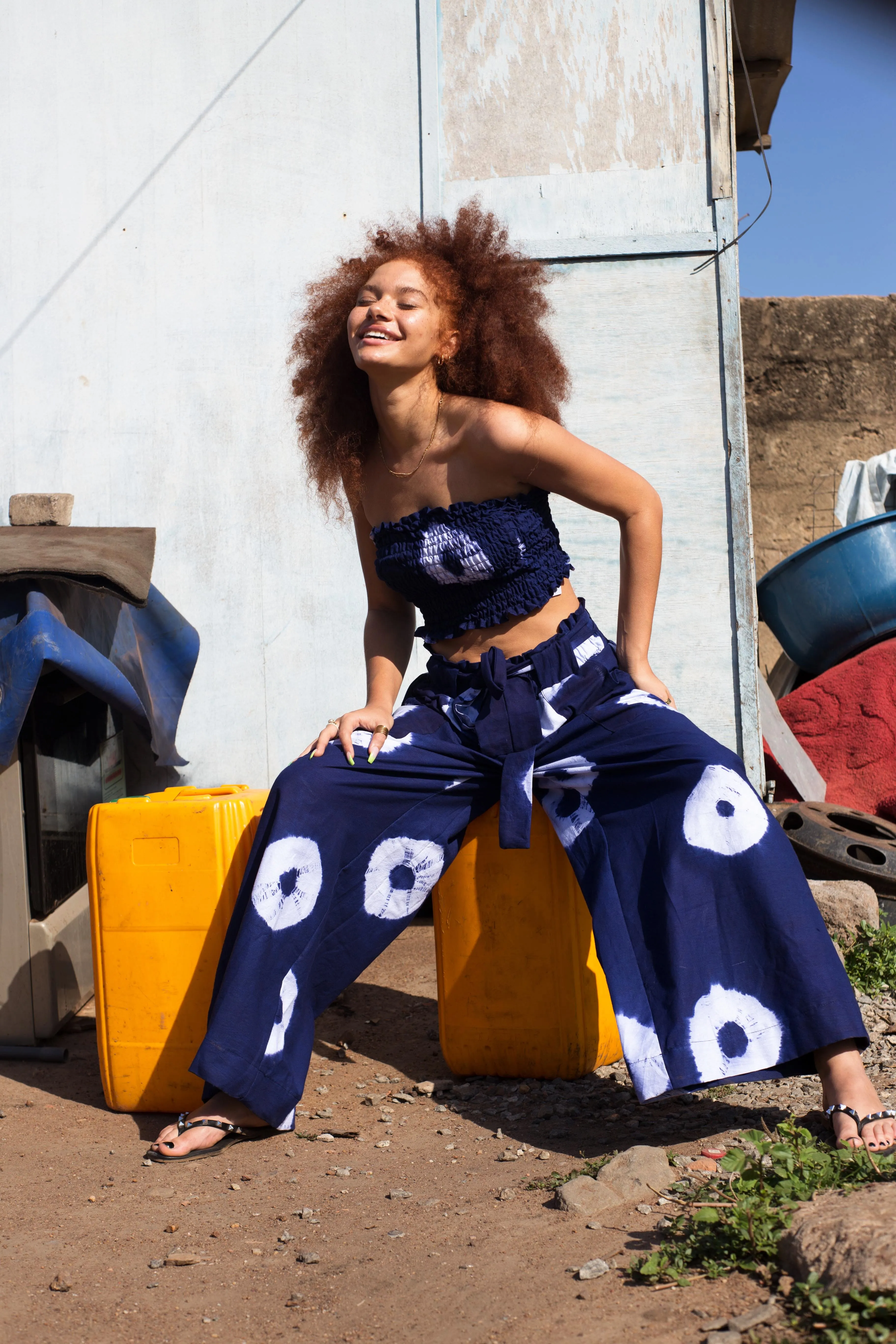 VOLTA PANTS | INDIGO sold by Folklore Shop