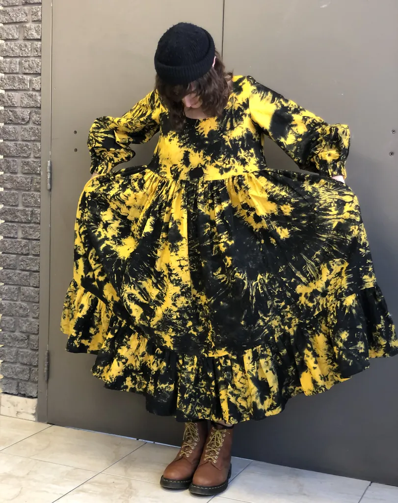 OSU DRESS| FIRECRACKER sold by Folklore Shop product image thumbnail 3