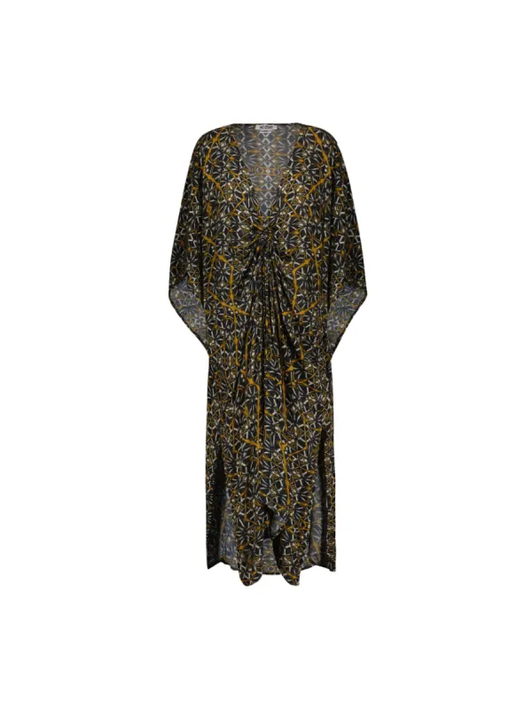 Obaatan Kaftan+Maxi Dress - Brown Sugah (Bamboo Rayon) sold by Folklore Shop