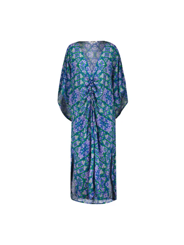Obaatan Kaftan+Maxi Dress - Octavia Majorelle (Bamboo Rayon) sold by Folklore Shop
