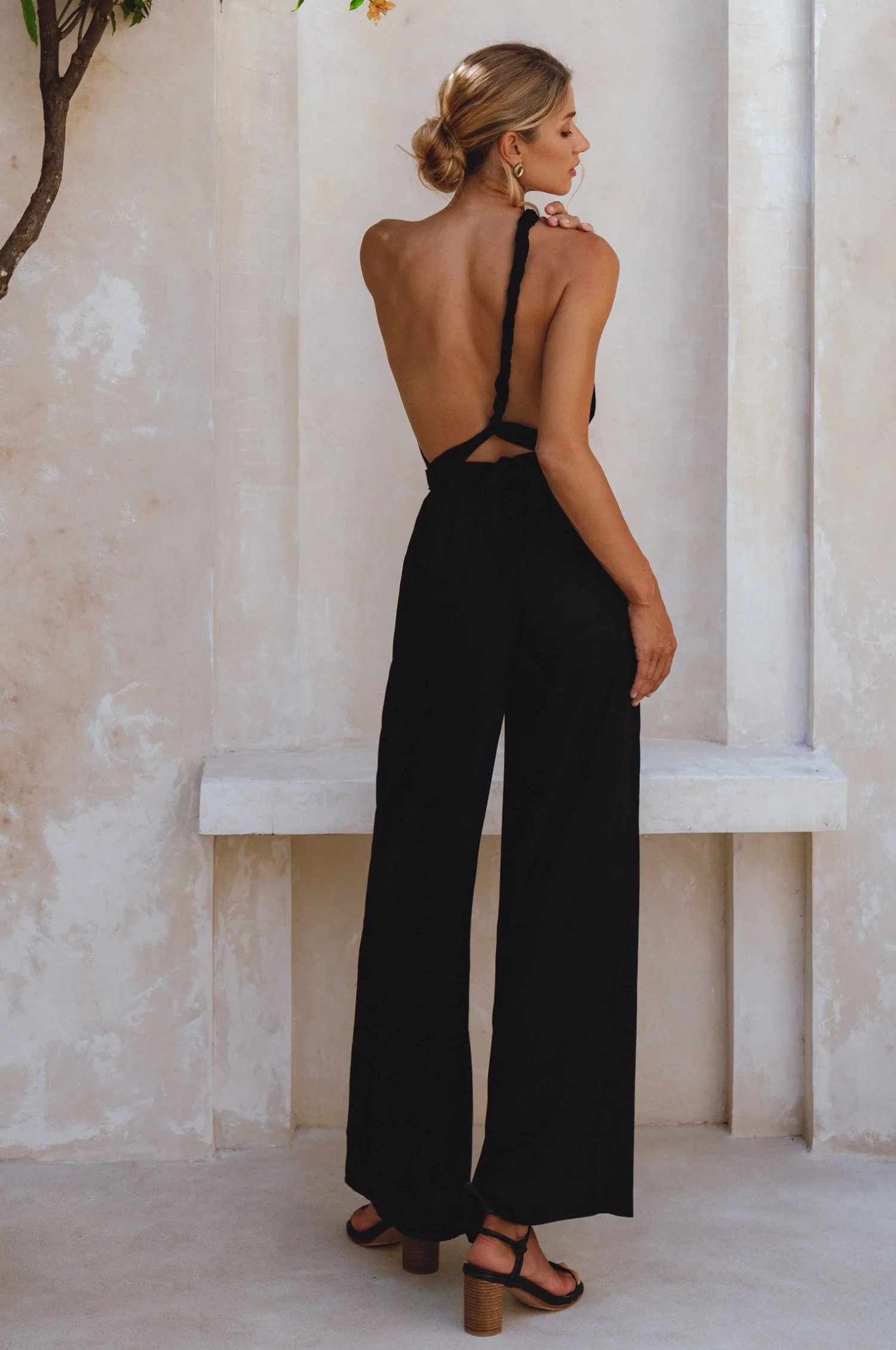 Gaia Infinity Jumpsuit - Black sold by Folklore Shop product image thumbnail 2