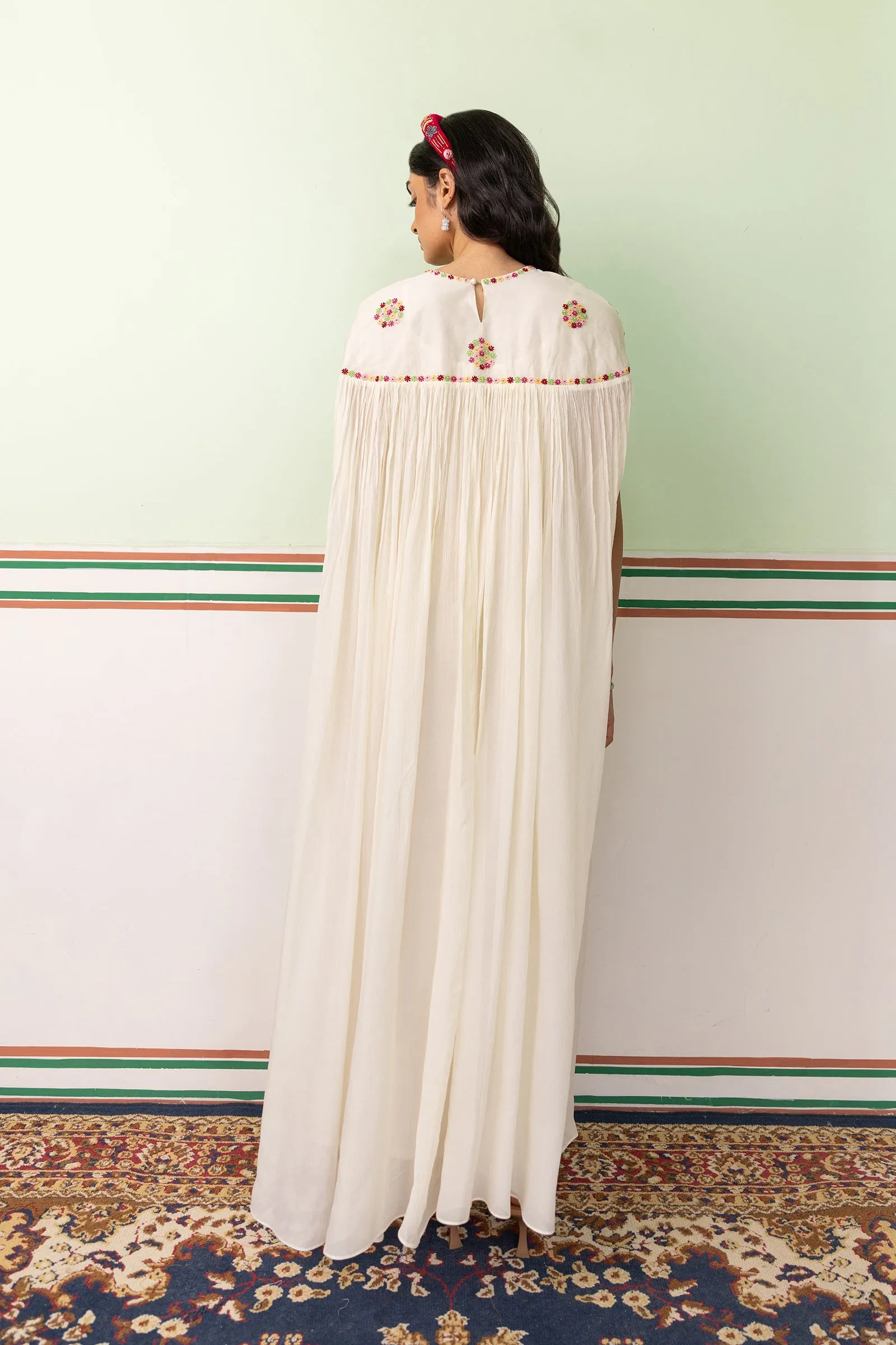 LANTANA WEDDING CAPE sold by Folklore Shop product image thumbnail 4