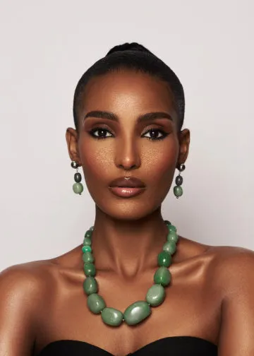 Jade Earrings sold by Folklore Shop product image thumbnail 2