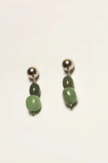 Jade Earrings sold by Folklore Shop