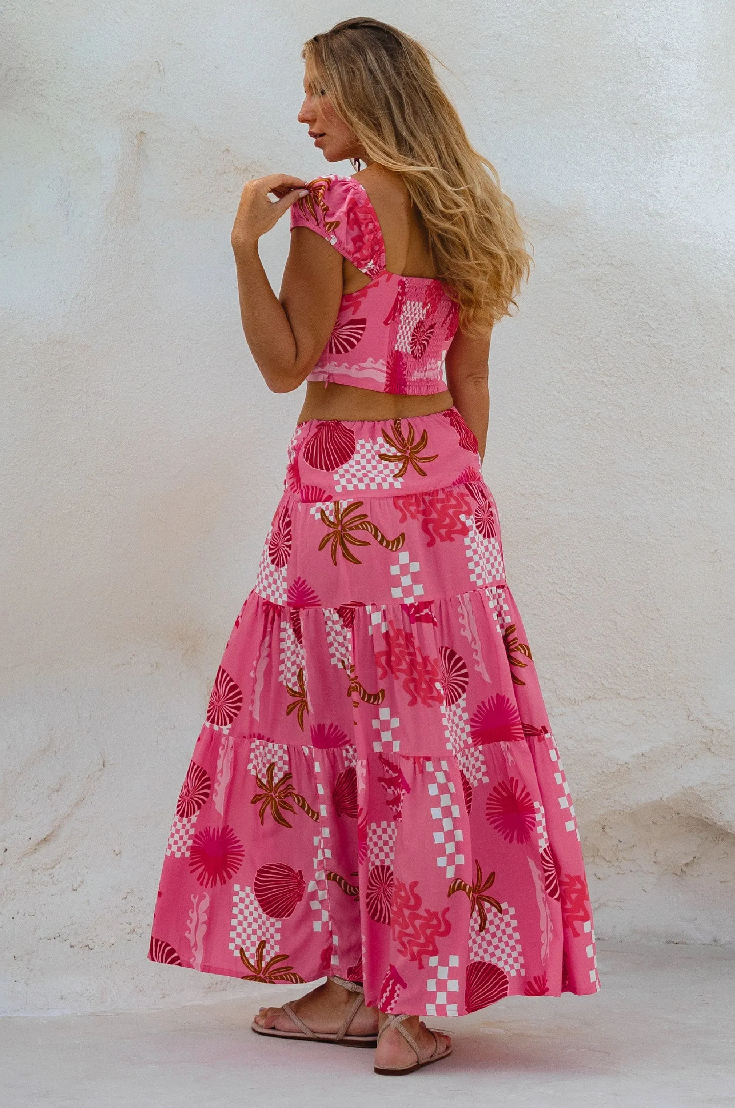 Tropicana Maxi Skirt - Corfu sold by Folklore Shop product image thumbnail 5