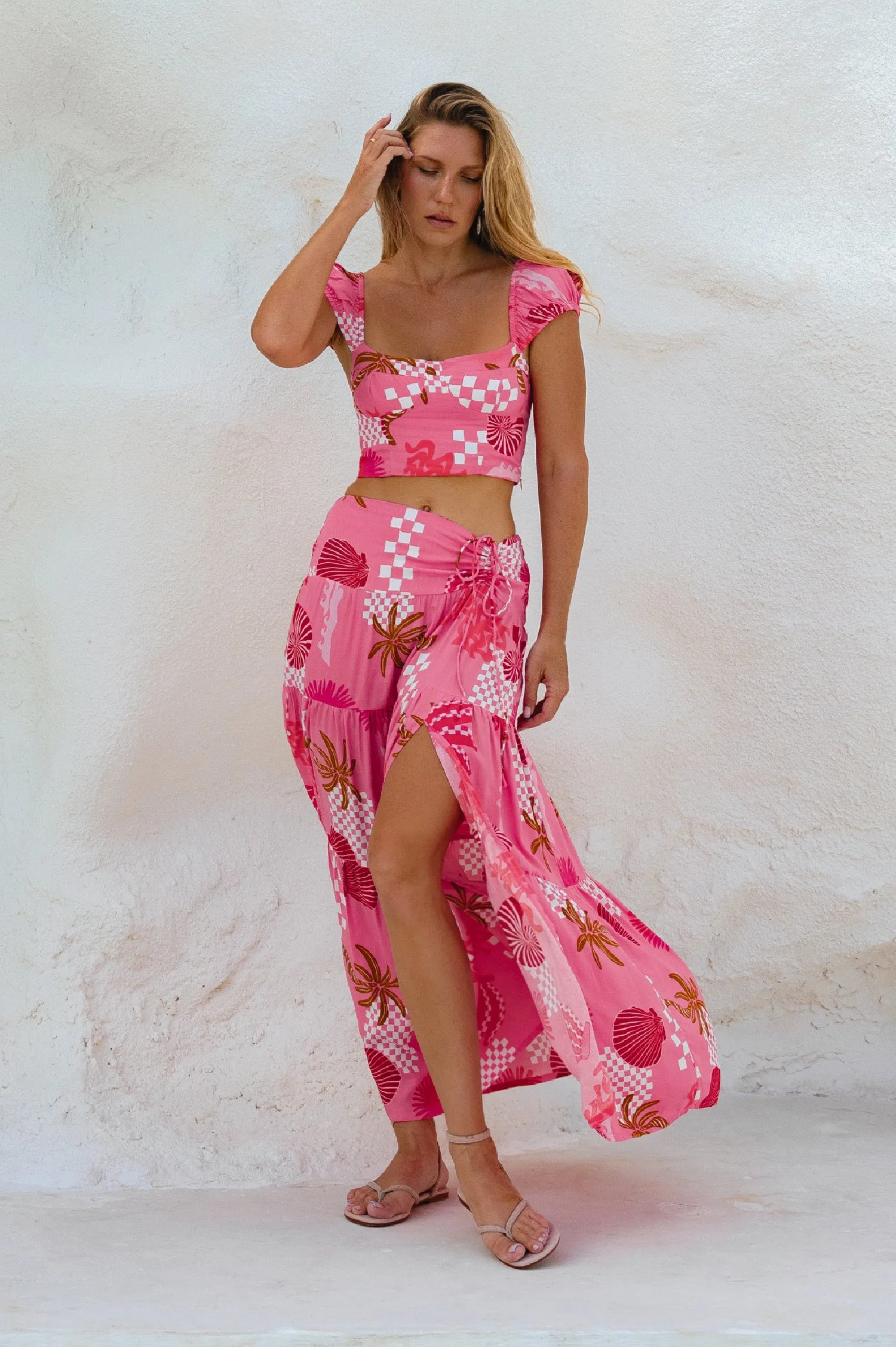 Tropicana Maxi Skirt - Corfu sold by Folklore Shop product image thumbnail 2