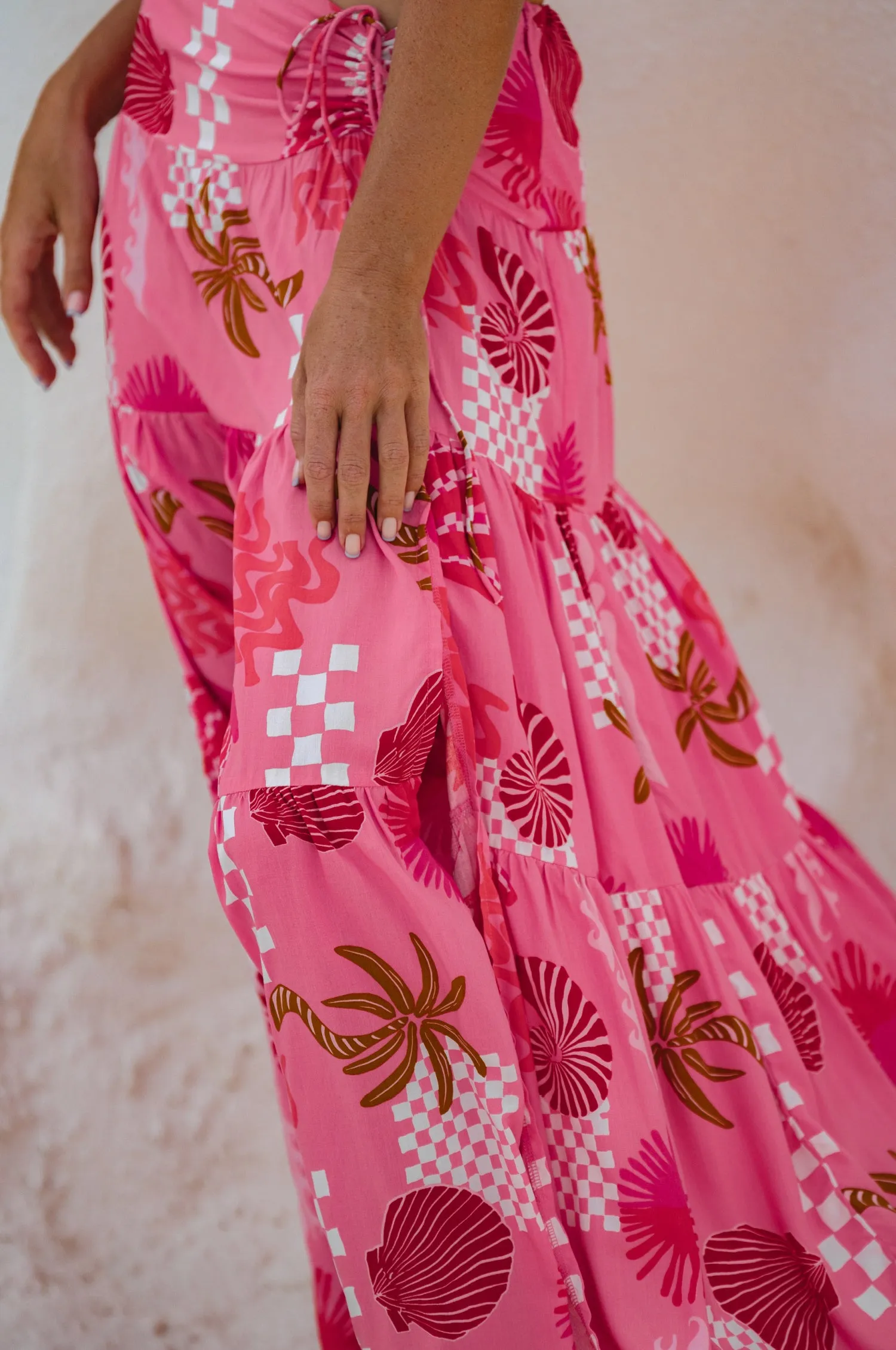 Tropicana Maxi Skirt - Corfu sold by Folklore Shop product image thumbnail 3
