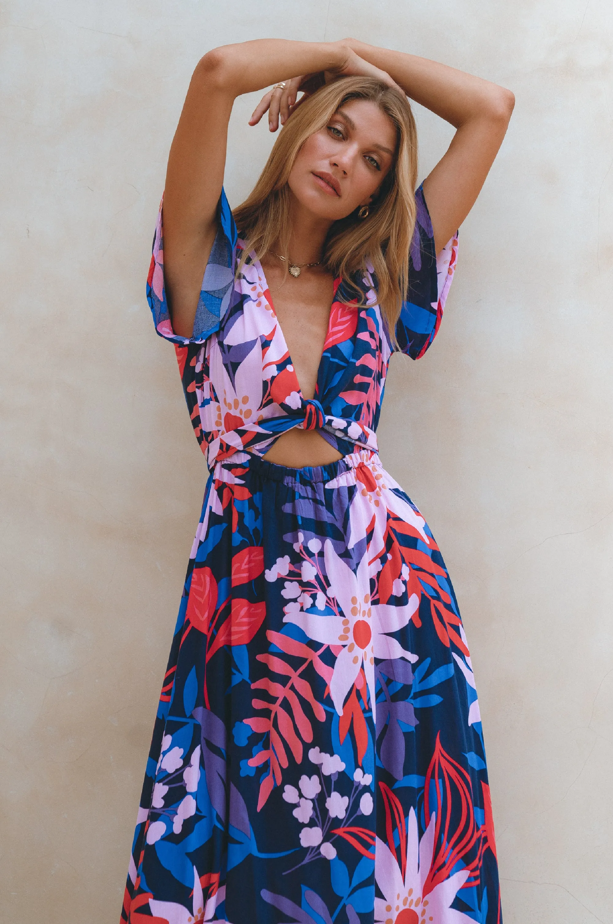 Samara Convertible Midi Dress - Tahiti sold by Folklore Shop product image thumbnail 5