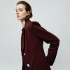 ZOE MAROON BLAZER sold by Folklore Shop