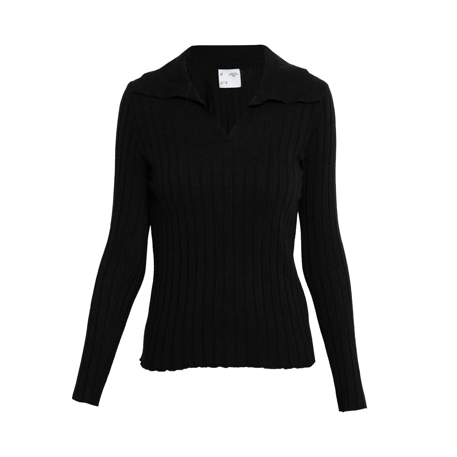 VESPER RIBBED KNIT TOP sold by Folklore Shop