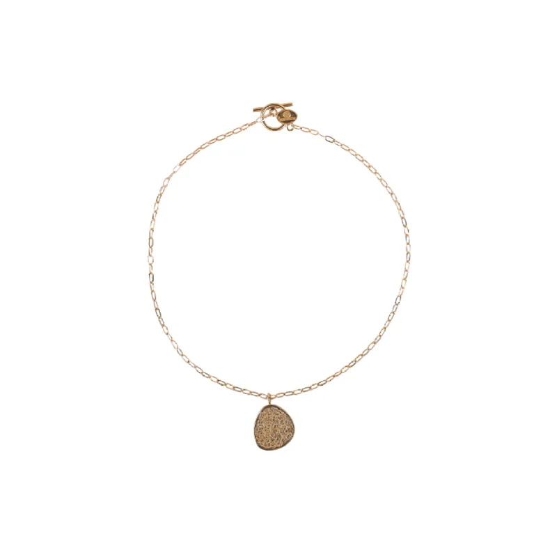 Eternity Gold Pendant Chain sold by Folklore Shop