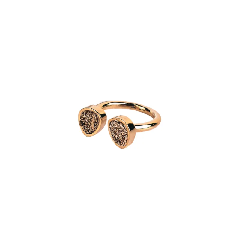 Infinite Gold Adjustable Ring sold by Folklore Shop