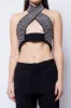 Rhinestone Cross Halter Top sold by Folklore Shop
